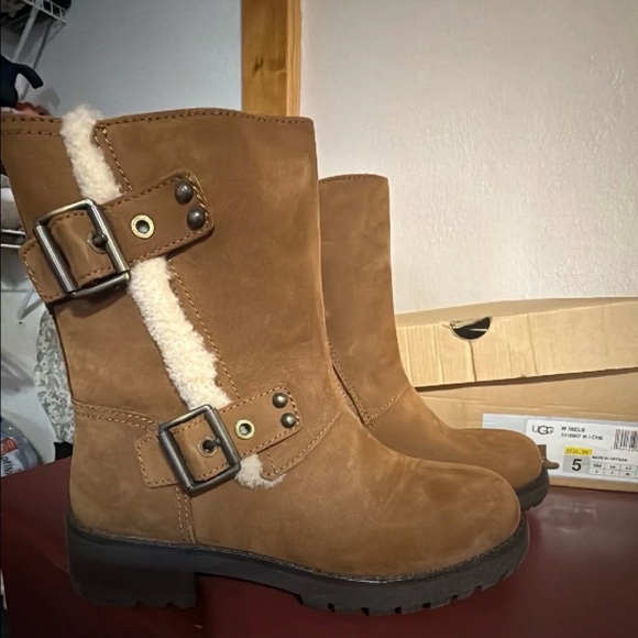 UGG Shoes - UGG Women's Brown Buckle Winter Boots